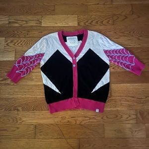 We Love Fine Spider-Gwen cardigan